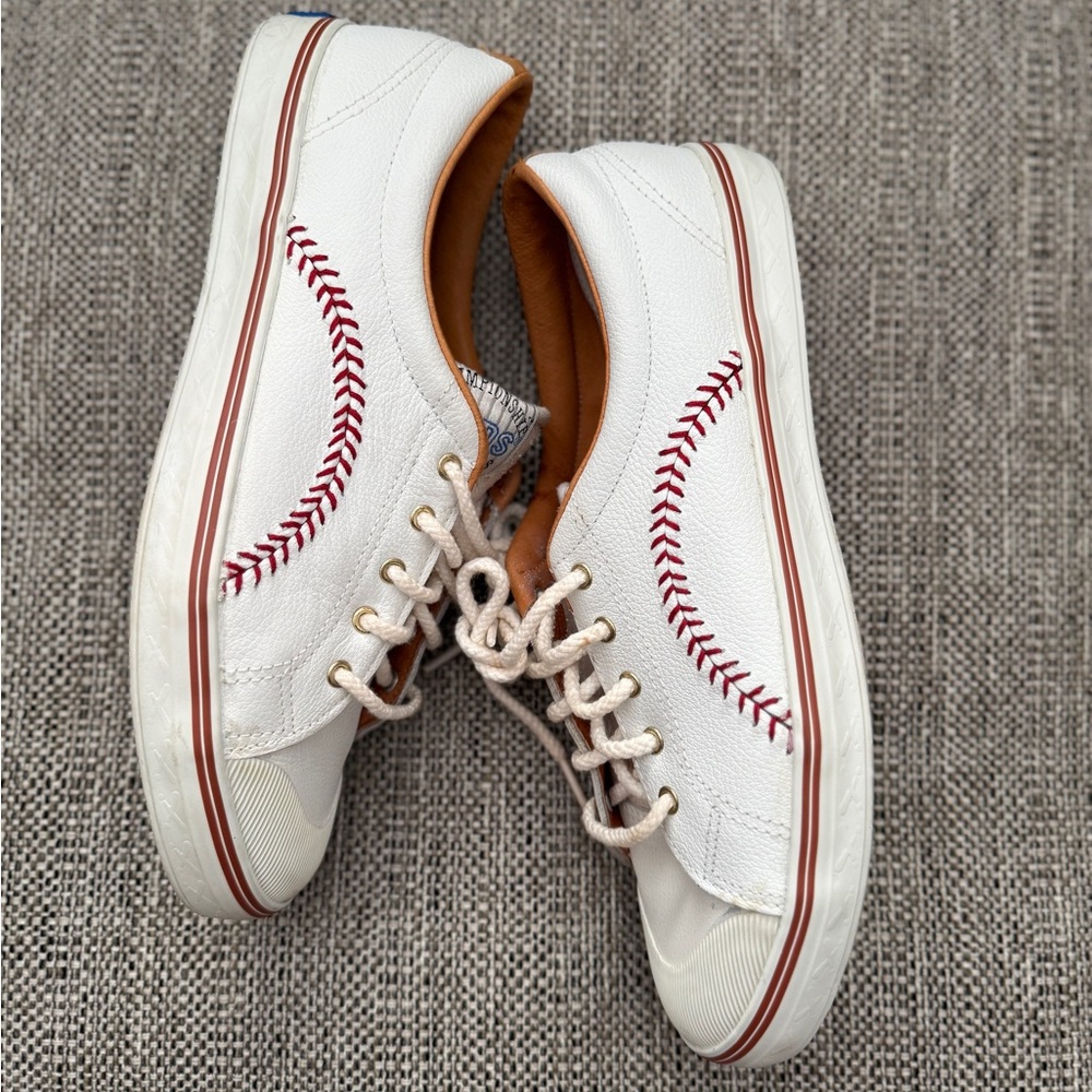 Keds Champion Pennant baseball-inspired Leather sneakers - Picture 4 of 10